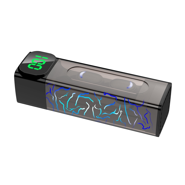 E50 Colorful Light Intelligent Digital Display Bluetooth Earphones E50 Colorful Light Intelligent Digital Display Bluetooth Earphones