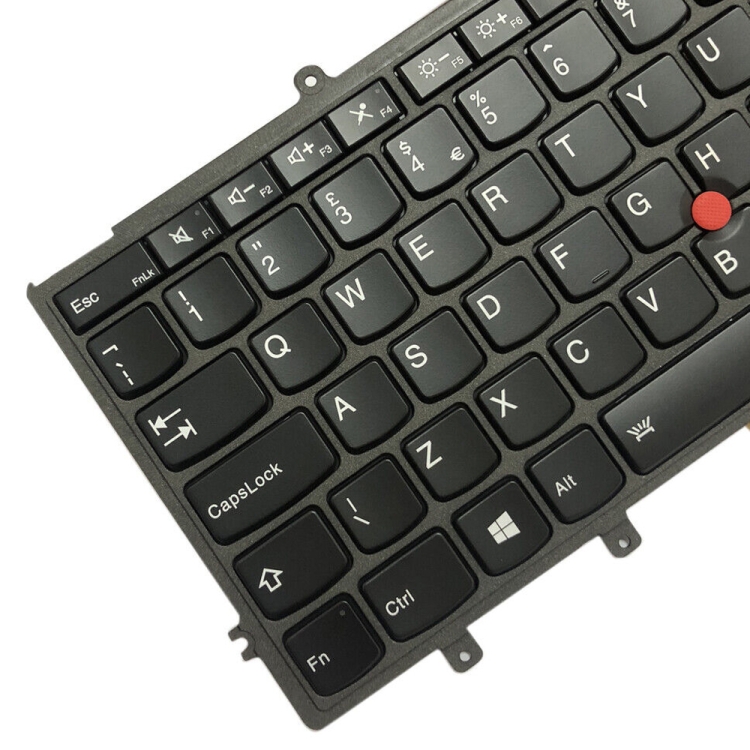 Para Lenovo ThinkPad X240 X250 20AL 20 AM Versión del Reino Unido Teclado retroiluminado para computadora portátil - 4