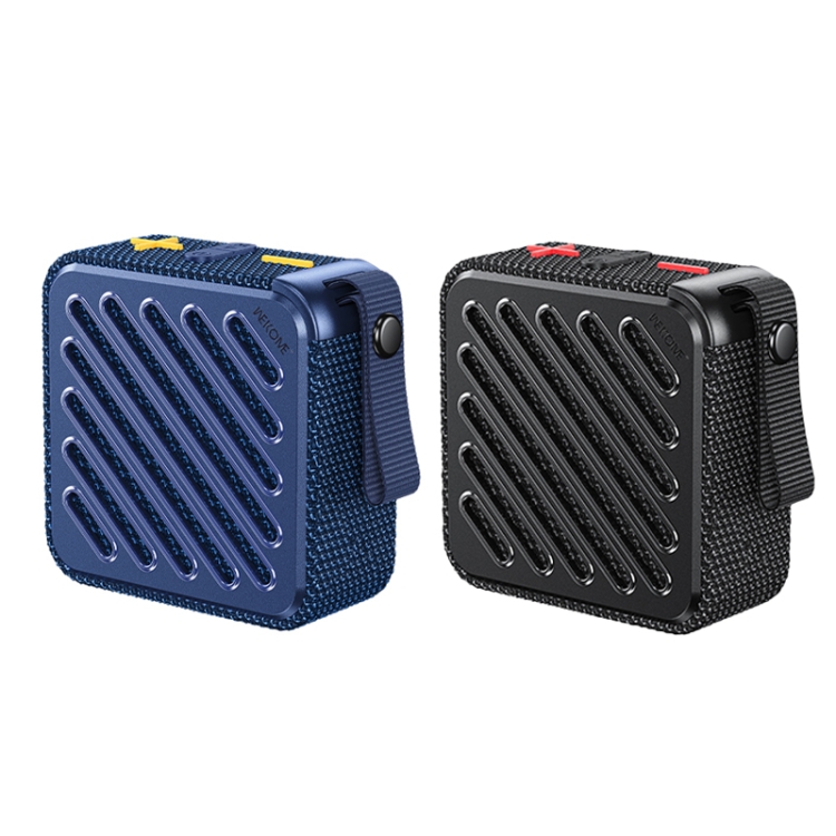 WK D50 Portable Mini Waterproof Bluetooth Speaker(Black)