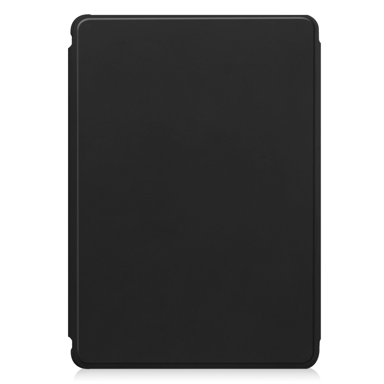 Para Samsung Galaxy Tab S9+ 360 Rotación Funda de cuero transparente inteligente (Negro) - 2