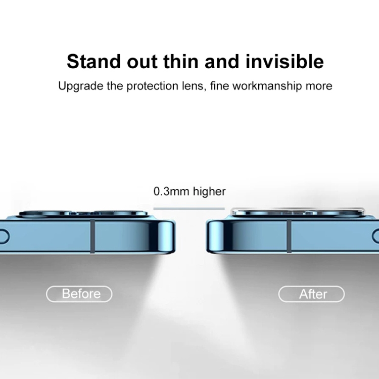 For iPhone 15 Pro 3D HD Tempered Glass Back Camera Film For iPhone 15 Pro 3D HD Tempered Glass Back Camera Film