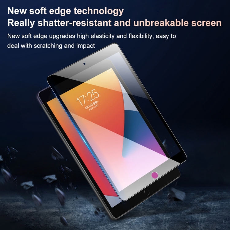 Para Samsung Galaxy Tab S9 + 9D Película de cerámica con pegamento completo de pantalla completa - 3