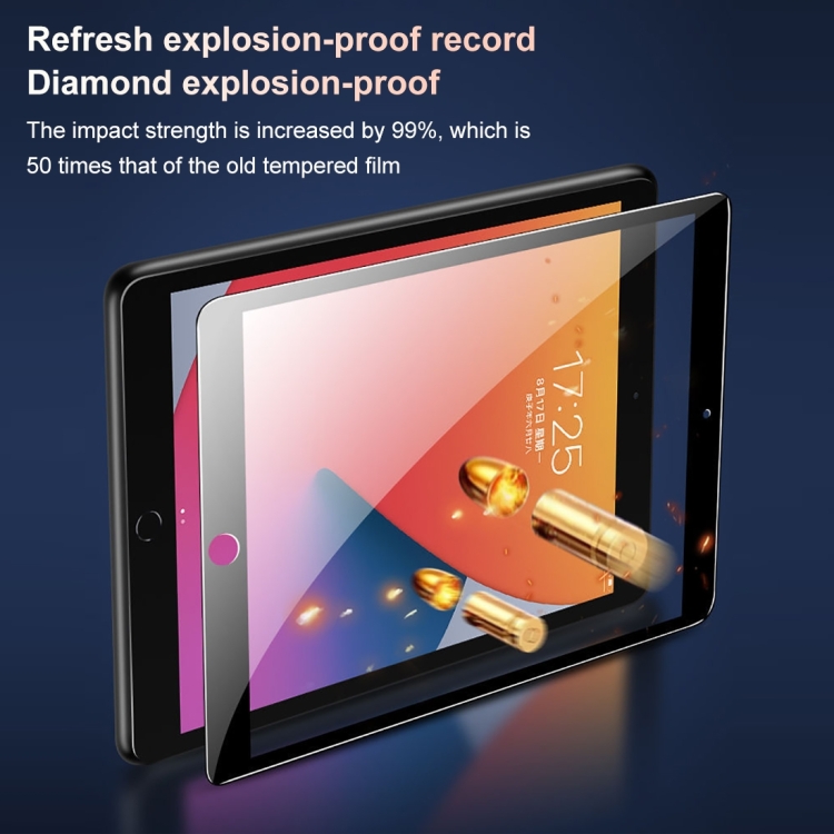 Para Samsung Galaxy Tab S9+ 25pcs 9D Película de cerámica con pegamento completo de pantalla completa - 4