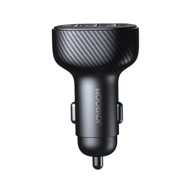JOYROOM JR-CCD03 3.4A 3 x USB Ports Digital Display Car Charger(Black) JOYROOM JR-CCD03 3.4A 3 x USB Ports Digital Display Car Charger(Black)