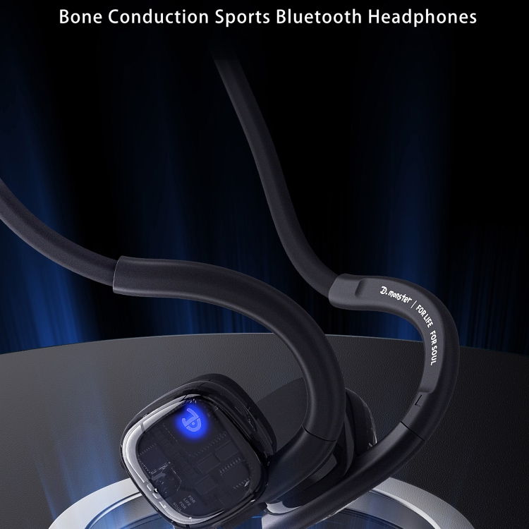 D MOOSTER BH330 Bone Conduction Wireless Bluetooth Sports Earphone(Black) D MOOSTER BH330 Bone Conduction Wireless Bluetooth Sports Earphone(Black)