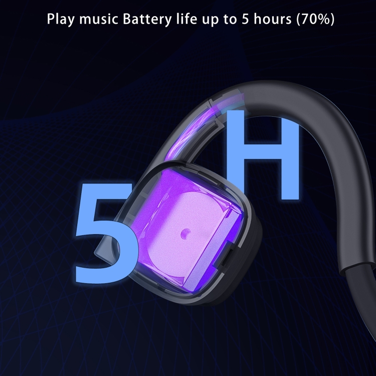 D MOOSTER BH330 Bone Conduction Wireless Bluetooth Sports Earphone(Black) D MOOSTER BH330 Bone Conduction Wireless Bluetooth Sports Earphone(Black)