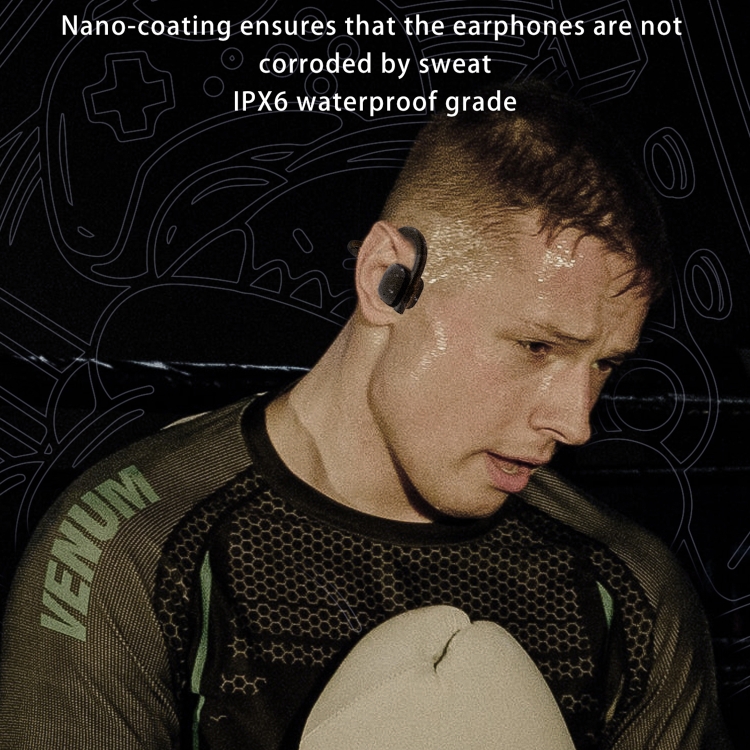 D MOOSTER BH330 Bone Conduction Wireless Bluetooth Sports Earphone(Black) D MOOSTER BH330 Bone Conduction Wireless Bluetooth Sports Earphone(Black)