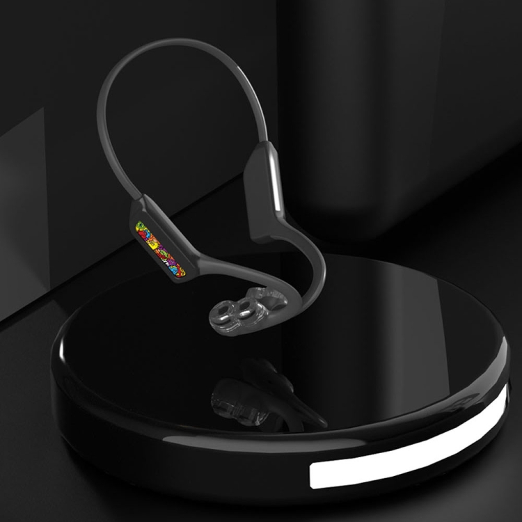D MOOSTER D05 Air Conduction Wireless Bluetooth Sports Earphone(Black)