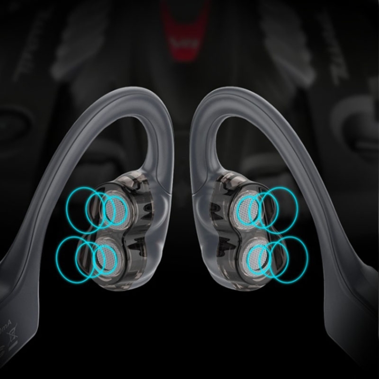D MOOSTER D05 Air Conduction Wireless Bluetooth Sports Earphone(Black)