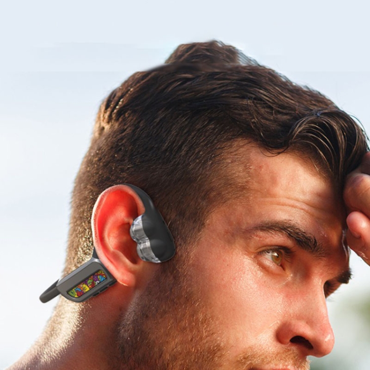 D MOOSTER D05 Air Conduction Wireless Bluetooth Sports Earphone(Black)
