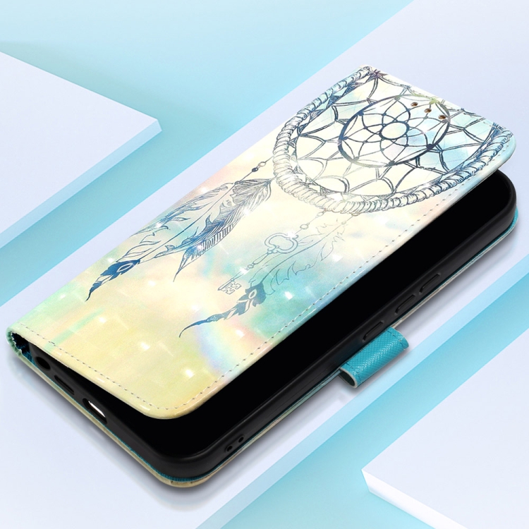 For Samsung Galaxy S24 Ultra 5G 3D Painting Horizontal Flip Leather Phone Case(Dream Wind Chimes) For Samsung Galaxy S24 Ultra 5G 3D Painting Horizontal Flip Leather Phone Case(Dream Wind Chimes)