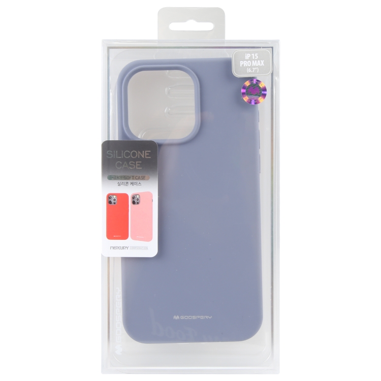 iPhone 15 Pro Max GOOSPERY SILICONE Silky Soft TPU Phone Case