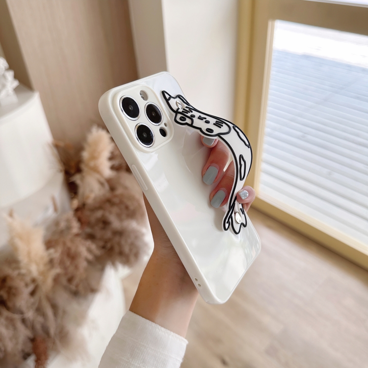 For iPhone 14 Wristband Holder Phone Case(Cat) For iPhone 14 Wristband Holder Phone Case(Cat)