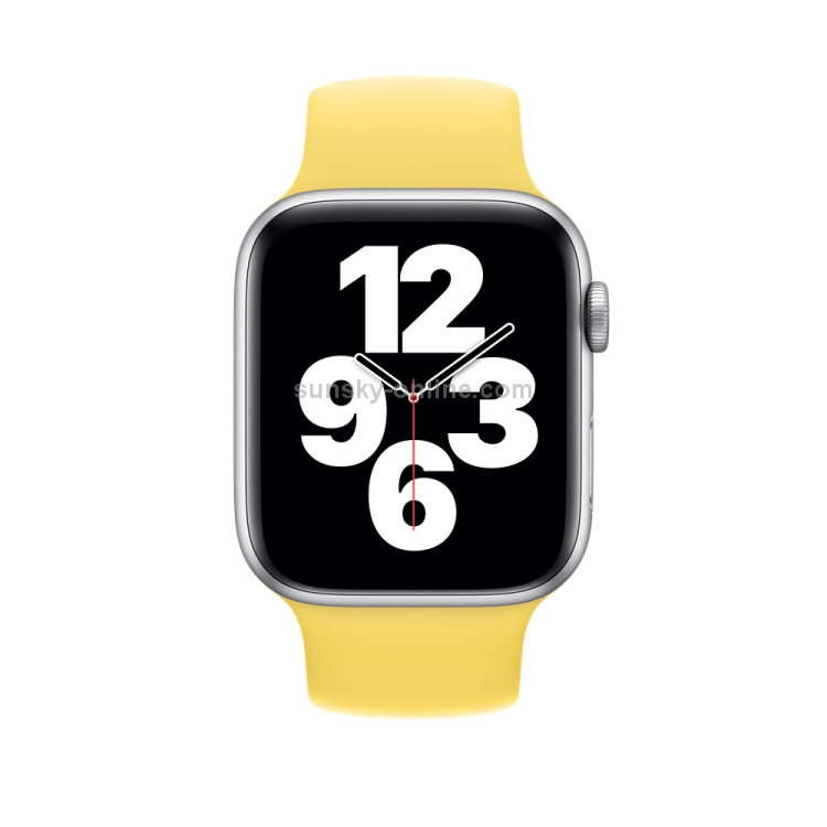 Apple watch series 6 yellow online band