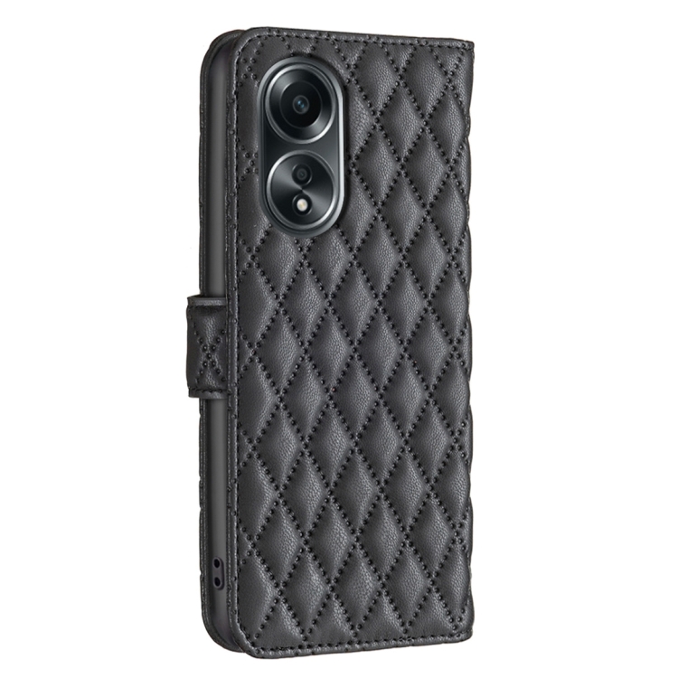 Cool Funda Flip Cover Liso Negro para Oppo A98 5G