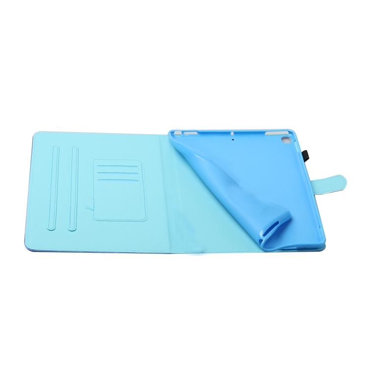 For iPad Air 2 Colored Drawing Stitching Horizontal Flip Leather Case with Holder & Card Slots & Sleep / Wake-up Function & Anti-skid strip(Little Tiger) For iPad Air 2 Colored Drawing Stitching Horizontal Flip Leather Case with Holder & Card Slots & Sleep / Wake-up Function & Anti-skid strip(Little Tiger)