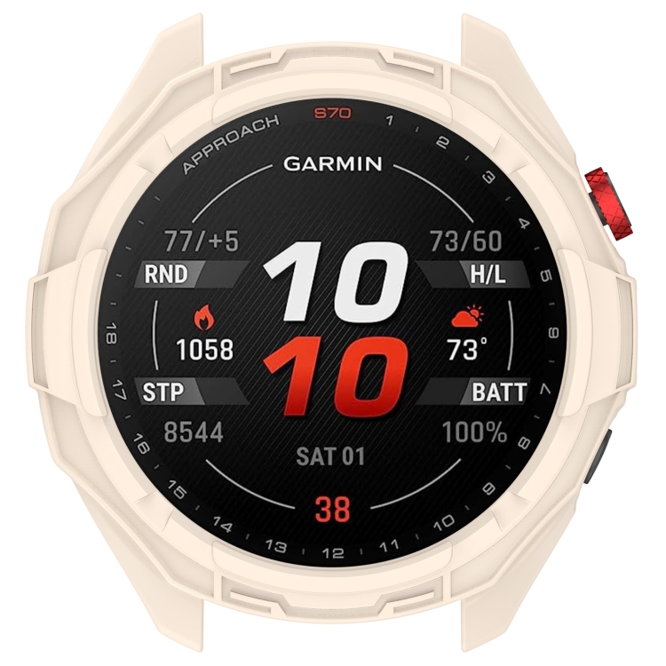 For Garmin Approach S70 47mm Armor Hollow Watch Protective