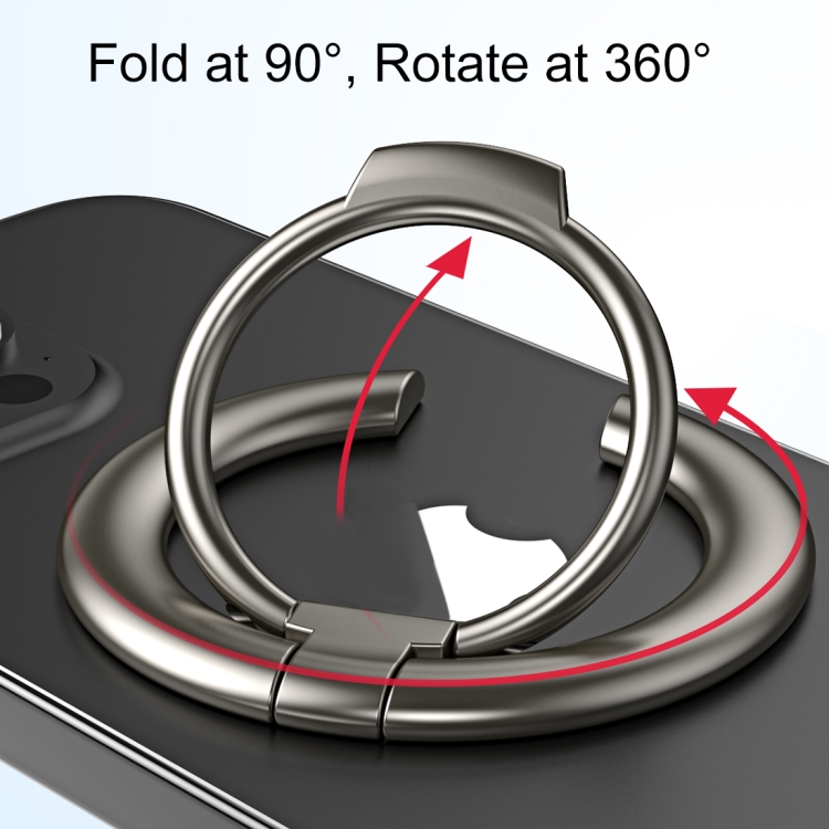 Electroplated Metal Magnetic Ring Holder(Silver) Electroplated Metal Magnetic Ring Holder(Silver)