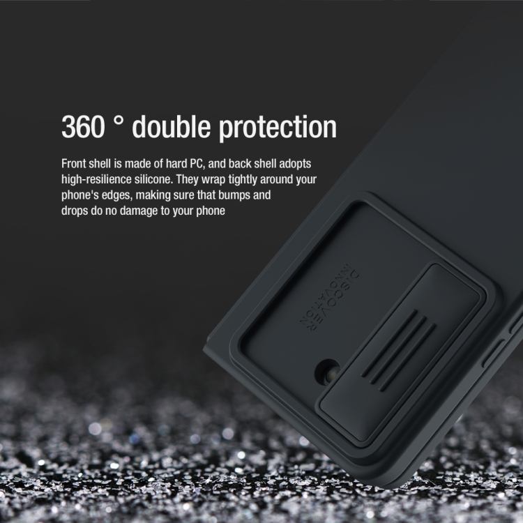 For Samsung Galaxy Z Fold5 NILLKIN CamShield Liquid Silicone + PC Full Coverage Phone Case(Black) For Samsung Galaxy Z Fold5 NILLKIN CamShield Liquid Silicone + PC Full Coverage Phone Case(Black)