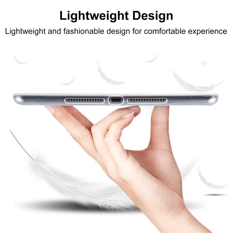 Para funda para tableta Samsung Galaxy Tab A9 + de TPU (transparente esmerilado) - 2