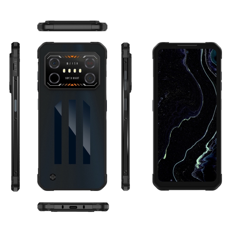 HK Warehouse] IIIF150 Air1 Ultra,Dual Back Cameras, 8GB+128GB, Face ID  Screen Fingerprint Identification, 6.8 inch Android 12.0 MediaTek Helio G99  MT6789 Octa Core, NFC, OTG, Network: 4G(Obsidian Black)