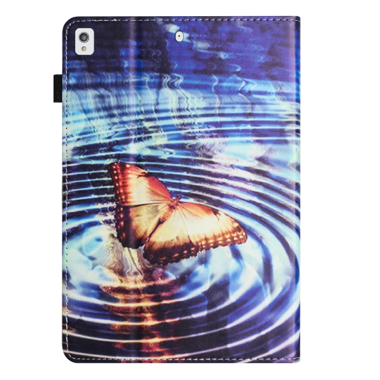 For iPad 10.5 2019 Sewing Litchi Texture Smart Leather Tablet Case(Butterfly)