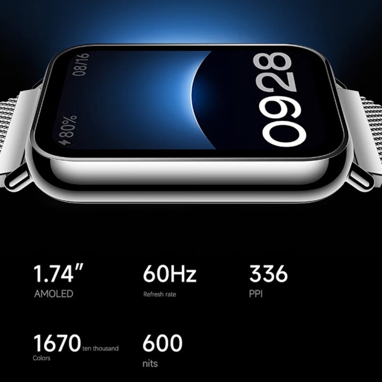 New Xiaomi Mi Band 8 Pro Smart Bracelet Watch 1.74″ AMOLED Screen NFC GPS  Blood Oxygen