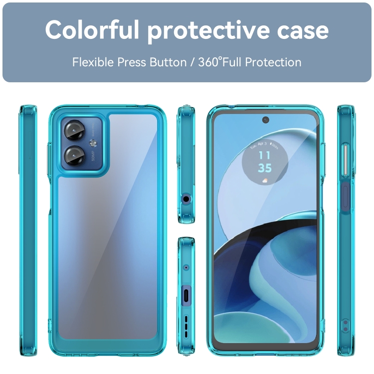 AARALHUB Back Cover Case for Motorola G14::Moto G14 | Acrylic Finish |  Transparent | Motorola G14::Moto G14 Back Cover Case