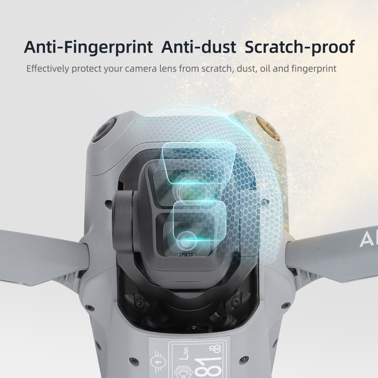 Protection en verre trempé pour caméra DJI Air 3