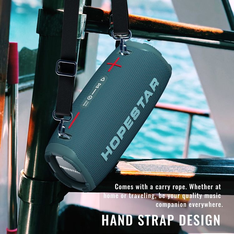 HOPESTAR A6 Max IPX6 Waterproof Outdoor Portable Bluetooth Speaker(Black) HOPESTAR A6 Max IPX6 Waterproof Outdoor Portable Bluetooth Speaker(Black)