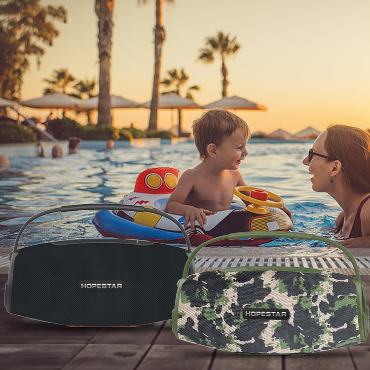 HOPESTAR H51 IPX6 Waterproof Outdoor Portable Wireless Bluetooth Speaker(Red) HOPESTAR H51 IPX6 Waterproof Outdoor Portable Wireless Bluetooth Speaker(Red)