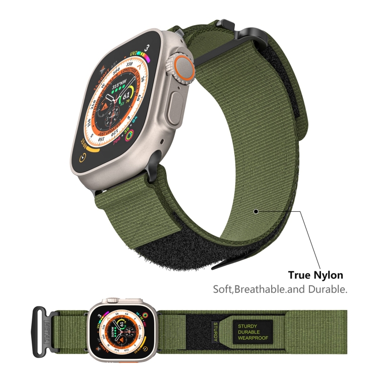  Rugged Nylon Band Compatible with Apple Watch Ultra