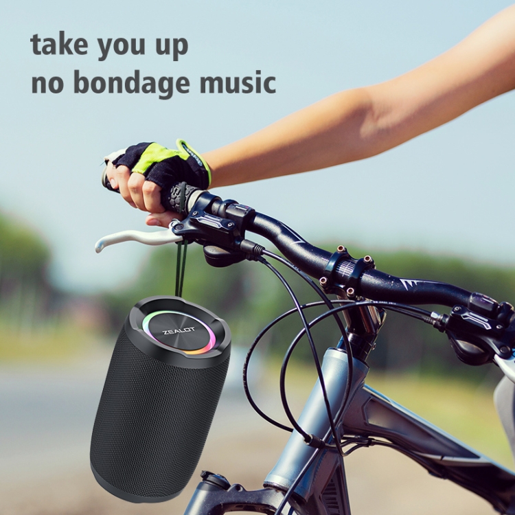 Zealot S49 Outdoor Portable Wireless Bluetooth Speaker with RGB Light(Black) Zealot S49 Outdoor Portable Wireless Bluetooth Speaker with RGB Light(Black)