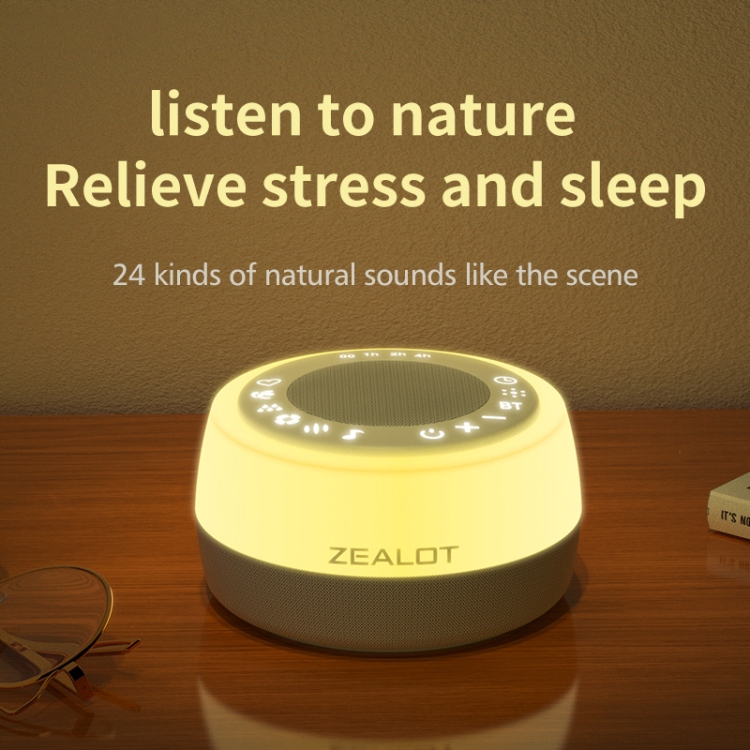 Zealot Z5 White Noise Wireless Bluetooth Speaker(White) Zealot Z5 White Noise Wireless Bluetooth Speaker(White)