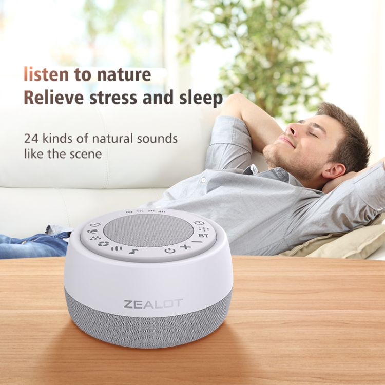 Zealot Z5 White Noise Wireless Bluetooth Speaker(White) Zealot Z5 White Noise Wireless Bluetooth Speaker(White)