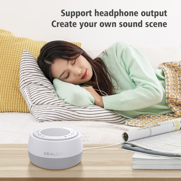 Zealot Z5 White Noise Wireless Bluetooth Speaker(White) Zealot Z5 White Noise Wireless Bluetooth Speaker(White)