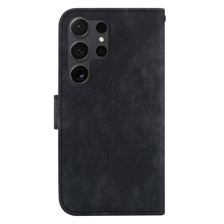 For Samsung Galaxy S24 Ultra 5G Little Tiger Embossed Leather Phone Case(Black) For Samsung Galaxy S24 Ultra 5G Little Tiger Embossed Leather Phone Case(Black)