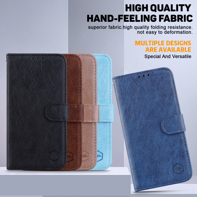For Samsung Galaxy S23 FE Skin Feeling Oil Leather Texture PU + TPU Phone Case(Dark Blue) For Samsung Galaxy S23 FE Skin Feeling Oil Leather Texture PU + TPU Phone Case(Dark Blue)