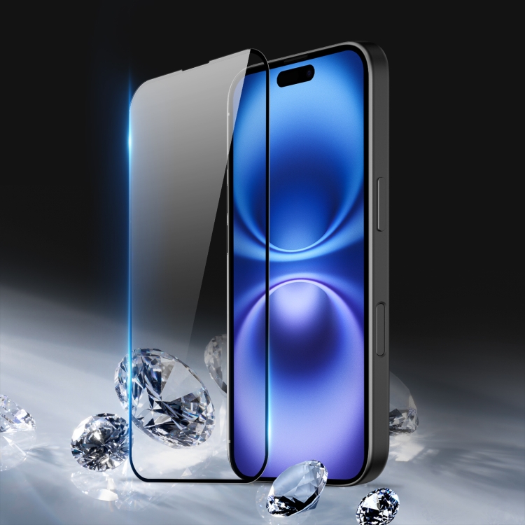 For iPhone 16 10pcs DUX DUCIS 0.33mm 9H Medium Alumina Tempered Glass Film For iPhone 16 10pcs DUX DUCIS 0.33mm 9H Medium Alumina Tempered Glass Film