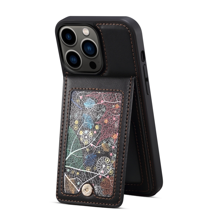 For iPhone 15 Plus ESEBLE Star Series Lanyard Holder Card Slot Phone Case(Black) For iPhone 15 Plus ESEBLE Star Series Lanyard Holder Card Slot Phone Case(Black)