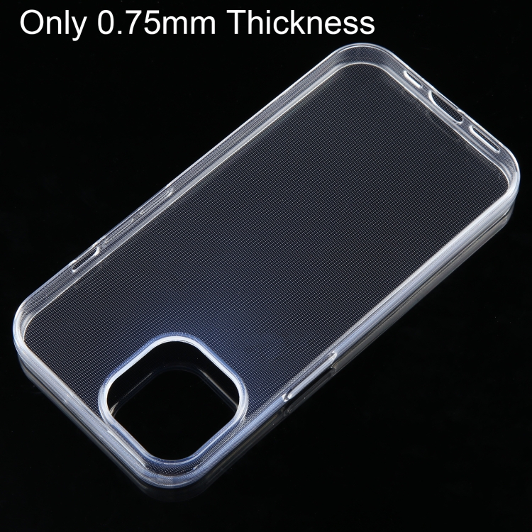For iPhone 15 Ultra-thin Transparent TPU Phone Case