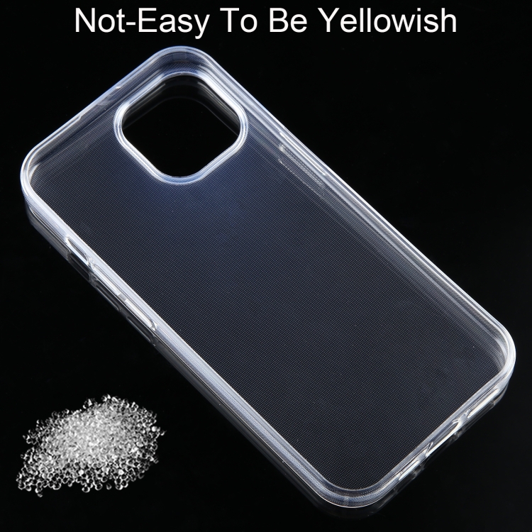 For iPhone 15 Ultra-thin Transparent TPU Phone Case
