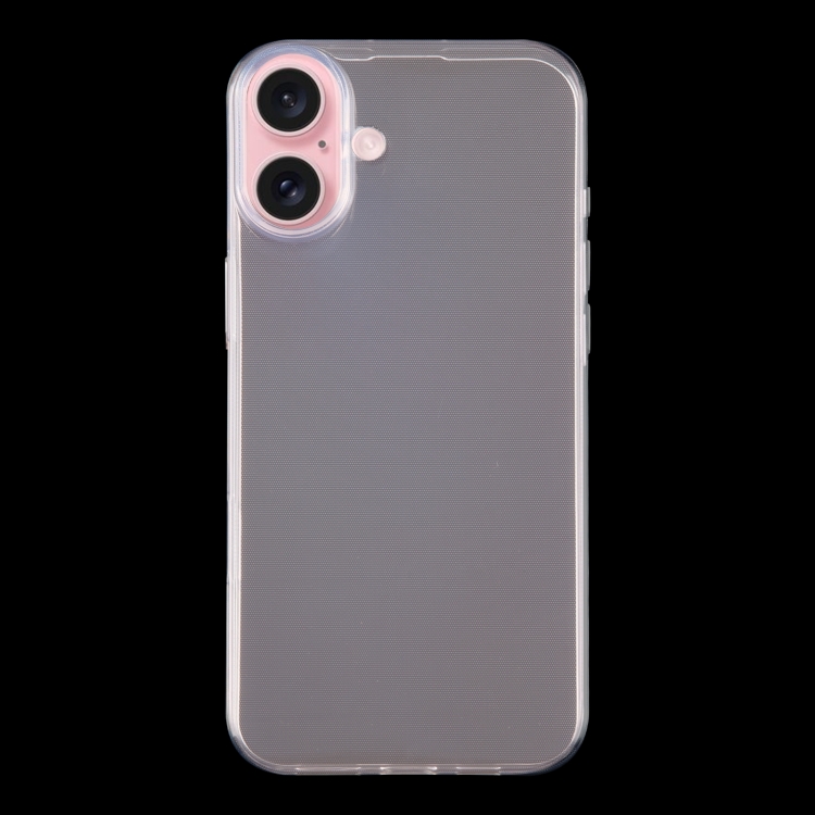 For iPhone 16 Plus Ultra-thin Transparent TPU Phone Case For iPhone 16 Plus Ultra-thin Transparent TPU Phone Case