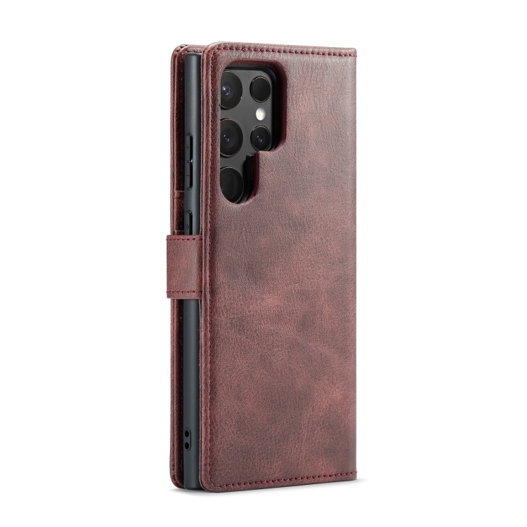 For Samsung Galaxy S24 Ultra 5G DG.MING Crazy Horse Texture Detachable Magnetic Leather Case(Red) For Samsung Galaxy S24 Ultra 5G DG.MING Crazy Horse Texture Detachable Magnetic Leather Case(Red)