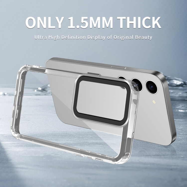 For Samsung Galaxy S23+ 5G Transparent Acrylic + TPU Shockproof Phone Case(Transparent) For Samsung Galaxy S23+ 5G Transparent Acrylic + TPU Shockproof Phone Case(Transparent)