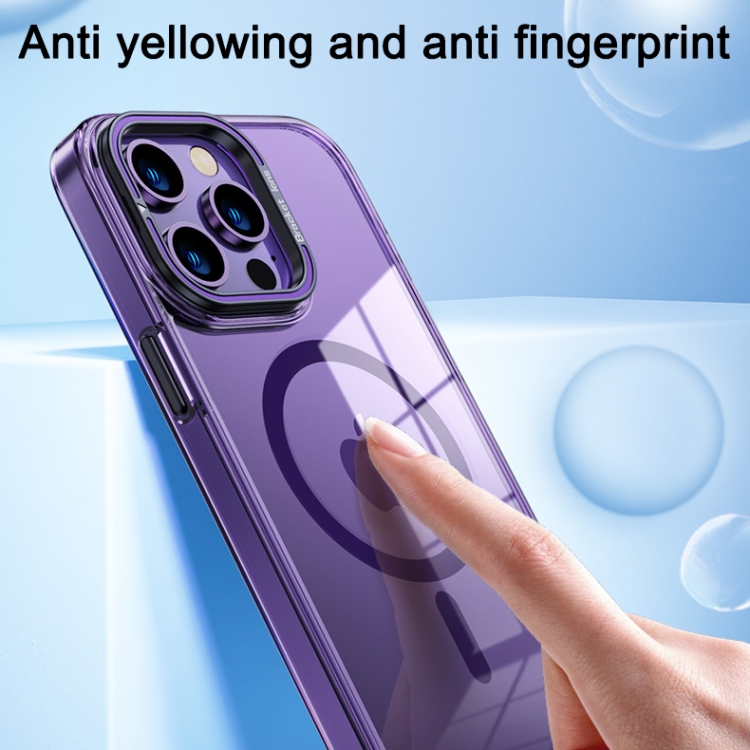 NEWOD Custodia IPhone 16 Pro Max Con Supporto Magnetico In Alluminio Regolabile 40-120° E Ricarica MagSafe