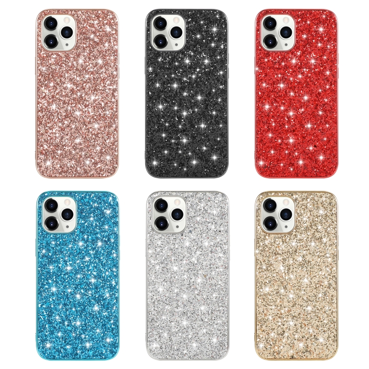 For iPhone 15 Plus Glitter Powder TPU Phone Case(Gold) For iPhone 15 Plus Glitter Powder TPU Phone Case(Gold)