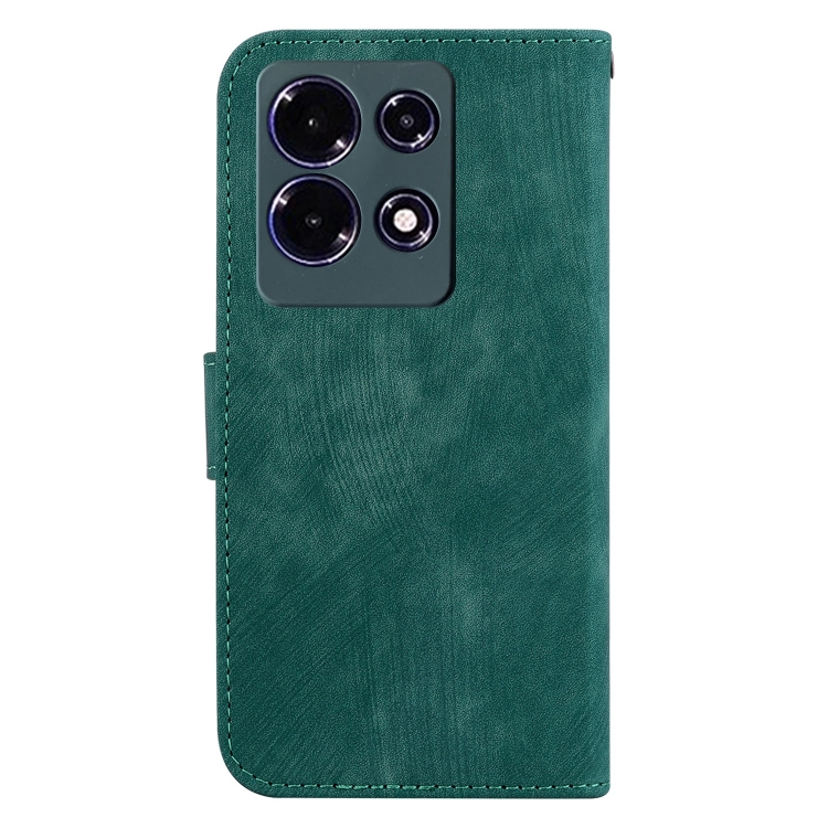 Funda Con Tapa Para Oppo Reno8 A96, Funda De Piel Anticaída Color Negro Oppo  A96 5g