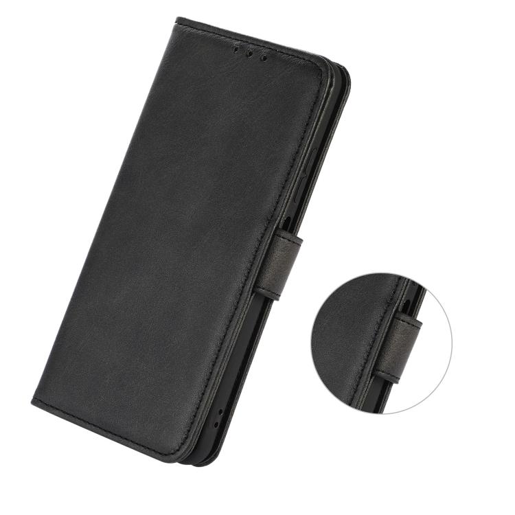 For Motorola X70 Air Pro / Signature Cow Texture Leather Phone Case(Black)