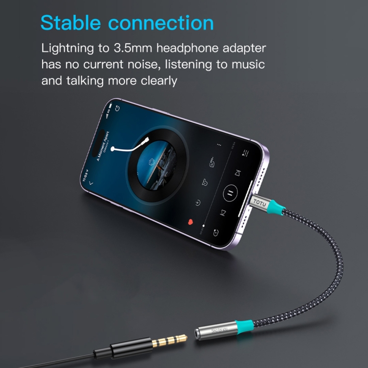 TOTU AD-2 8 Pin to 8 Pin + 3.5mm Audio Adapter TOTU AD-2 8 Pin to 8 Pin + 3.5mm Audio Adapter